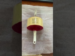 Yüksek istikrarlı yüksek frekanslı alanda kullanılan 10KV 33PF yüksek frekanslı seramik kondansatör