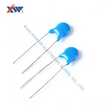 3KVAC 82PF Canlı Hat Seramik Kondansatörü, Yüksek Gerilim Şalt Cihazları için Dielektrik Kaybı < 0.004