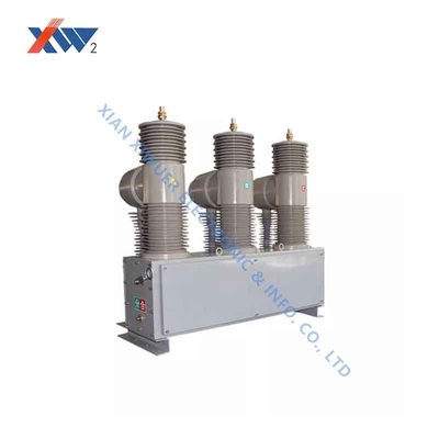 32KV açık hava vakumlu devre kesici Yüksek Voltaj 3 Faz 40.5KV otomatik yeniden kapanıcı