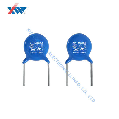 İyi fiyat 125VAC / 250VAC / 300VAC Güvenlik Kondansatörü 10 - 82pF / 100 - 102pF / 471 - 472pF çevrimiçi